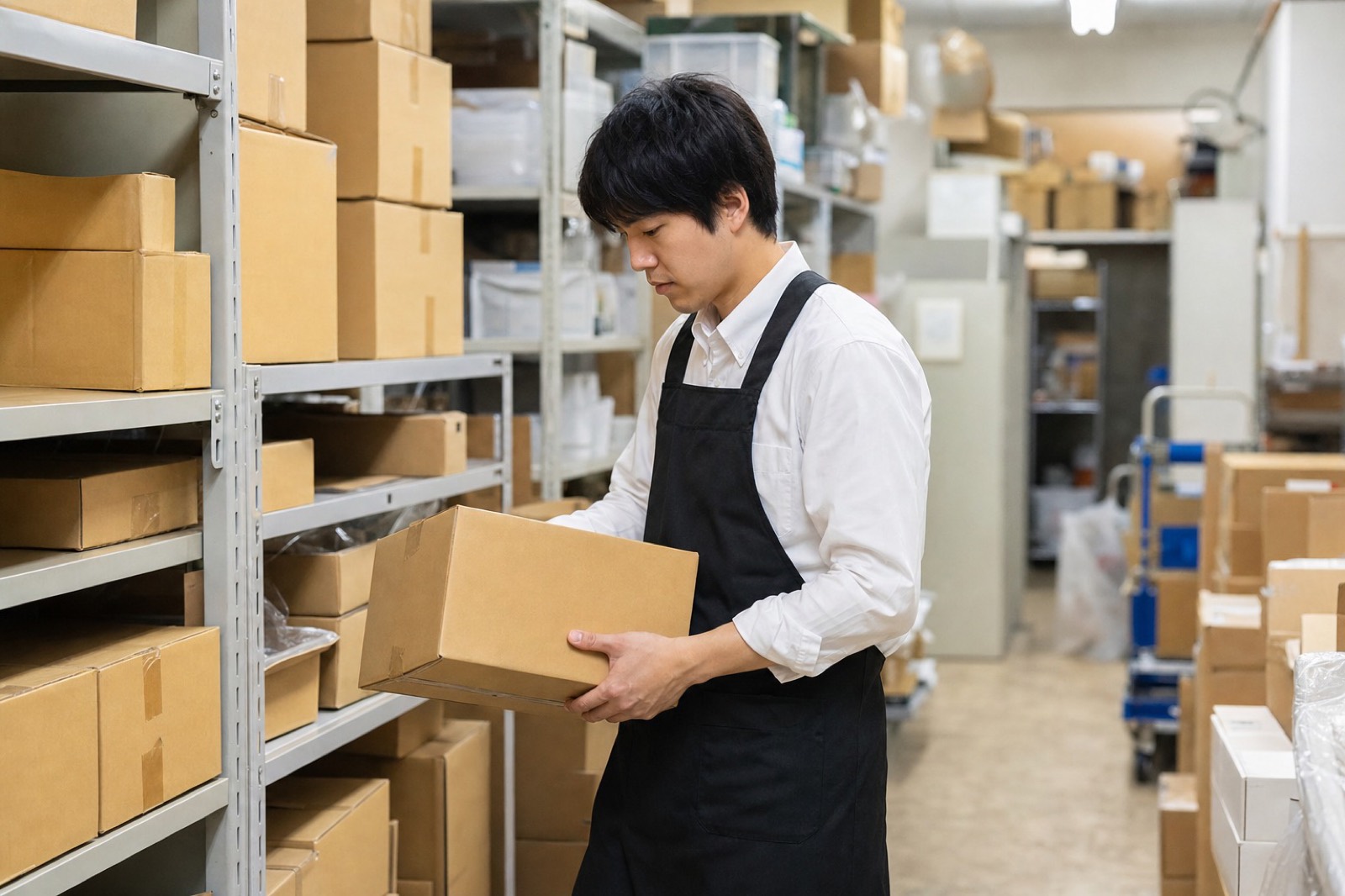 物流センターの自動化設備